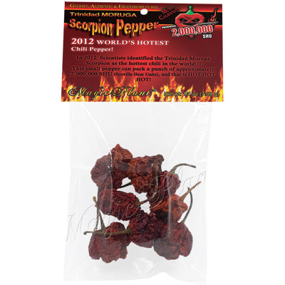 Dried Scorpion Pepper Pods